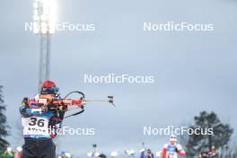 26.11.2023, Oestersund, Sweden, (SWE): Johannes Dale-Skjevdal (NOR) - IBU World Cup Biathlon, individual men, Oestersund (SWE). www.nordicfocus.com. © Authamayou/NordicFocus. Every downloaded picture is fee-liable.