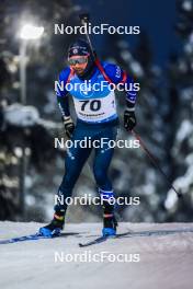 26.11.2023, Oestersund, Sweden, (SWE): Jake Brown (USA) - IBU World Cup Biathlon, individual men, Oestersund (SWE). www.nordicfocus.com. © Manzoni/NordicFocus. Every downloaded picture is fee-liable.