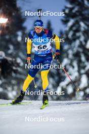 26.11.2023, Oestersund, Sweden, (SWE): Emil Nykvist (SWE) - IBU World Cup Biathlon, individual men, Oestersund (SWE). www.nordicfocus.com. © Manzoni/NordicFocus. Every downloaded picture is fee-liable.