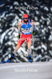 26.11.2023, Oestersund, Sweden, (SWE): Gion Stalder (SUI) - IBU World Cup Biathlon, individual men, Oestersund (SWE). www.nordicfocus.com. © Manzoni/NordicFocus. Every downloaded picture is fee-liable.