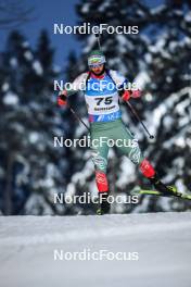 26.11.2023, Oestersund, Sweden, (SWE): Anton Sinapov (BUL) - IBU World Cup Biathlon, individual men, Oestersund (SWE). www.nordicfocus.com. © Manzoni/NordicFocus. Every downloaded picture is fee-liable.