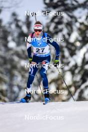 26.11.2023, Oestersund, Sweden, (SWE): Tero Seppala (FIN) - IBU World Cup Biathlon, individual men, Oestersund (SWE). www.nordicfocus.com. © Manzoni/NordicFocus. Every downloaded picture is fee-liable.