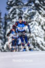 26.11.2023, Oestersund, Sweden, (SWE): Eric Perrot (FRA) - IBU World Cup Biathlon, individual men, Oestersund (SWE). www.nordicfocus.com. © Manzoni/NordicFocus. Every downloaded picture is fee-liable.
