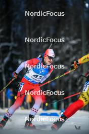 26.11.2023, Oestersund, Sweden, (SWE): Adam Runnalls (CAN) - IBU World Cup Biathlon, individual men, Oestersund (SWE). www.nordicfocus.com. © Authamayou/NordicFocus. Every downloaded picture is fee-liable.