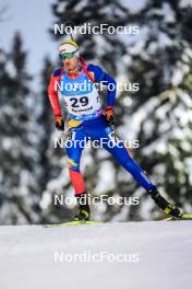 26.11.2023, Oestersund, Sweden, (SWE): George Coltea (ROU) - IBU World Cup Biathlon, individual men, Oestersund (SWE). www.nordicfocus.com. © Manzoni/NordicFocus. Every downloaded picture is fee-liable.