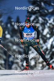 26.11.2023, Oestersund, Sweden, (SWE): Karol Dombrovski (LTU) - IBU World Cup Biathlon, individual men, Oestersund (SWE). www.nordicfocus.com. © Manzoni/NordicFocus. Every downloaded picture is fee-liable.