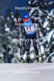 26.11.2023, Oestersund, Sweden, (SWE): Lukas Hofer (ITA) - IBU World Cup Biathlon, individual men, Oestersund (SWE). www.nordicfocus.com. © Manzoni/NordicFocus. Every downloaded picture is fee-liable.