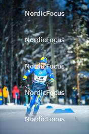 26.11.2023, Oestersund, Sweden, (SWE): Artem Tyshchenko (UKR) - IBU World Cup Biathlon, individual men, Oestersund (SWE). www.nordicfocus.com. © Authamayou/NordicFocus. Every downloaded picture is fee-liable.