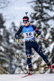 26.11.2023, Oestersund, Sweden, (SWE): Tommaso Giacomel (ITA) - IBU World Cup Biathlon, individual men, Oestersund (SWE). www.nordicfocus.com. © Manzoni/NordicFocus. Every downloaded picture is fee-liable.