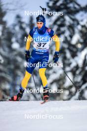 26.11.2023, Oestersund, Sweden, (SWE): Anton Ivarsson (SWE) - IBU World Cup Biathlon, individual men, Oestersund (SWE). www.nordicfocus.com. © Manzoni/NordicFocus. Every downloaded picture is fee-liable.