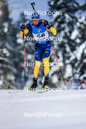 26.11.2023, Oestersund, Sweden, (SWE): Emil Nykvist (SWE) - IBU World Cup Biathlon, individual men, Oestersund (SWE). www.nordicfocus.com. © Manzoni/NordicFocus. Every downloaded picture is fee-liable.