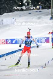 26.11.2023, Oestersund, Sweden, (SWE): Niklas Hartweg (SUI) - IBU World Cup Biathlon, individual men, Oestersund (SWE). www.nordicfocus.com. © Authamayou/NordicFocus. Every downloaded picture is fee-liable.