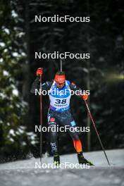 26.11.2023, Oestersund, Sweden, (SWE): Philipp Nawrath (GER) - IBU World Cup Biathlon, individual men, Oestersund (SWE). www.nordicfocus.com. © Authamayou/NordicFocus. Every downloaded picture is fee-liable.