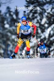 26.11.2023, Oestersund, Sweden, (SWE): Thierry Langer (BEL) - IBU World Cup Biathlon, individual men, Oestersund (SWE). www.nordicfocus.com. © Manzoni/NordicFocus. Every downloaded picture is fee-liable.