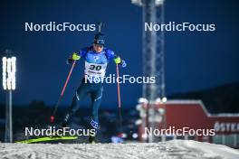 26.11.2023, Oestersund, Sweden, (SWE): Maxime Germain (USA) - IBU World Cup Biathlon, individual men, Oestersund (SWE). www.nordicfocus.com. © Authamayou/NordicFocus. Every downloaded picture is fee-liable.