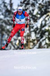 26.11.2023, Oestersund, Sweden, (SWE): Simon Eder (AUT) - IBU World Cup Biathlon, individual men, Oestersund (SWE). www.nordicfocus.com. © Manzoni/NordicFocus. Every downloaded picture is fee-liable.