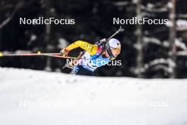 26.11.2023, Oestersund, Sweden, (SWE): Marek Mackels (BEL) - IBU World Cup Biathlon, individual men, Oestersund (SWE). www.nordicfocus.com. © Manzoni/NordicFocus. Every downloaded picture is fee-liable.