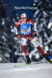 26.11.2023, Oestersund, Sweden, (SWE): Aleksandrs Patrijuks (LAT) - IBU World Cup Biathlon, individual men, Oestersund (SWE). www.nordicfocus.com. © Manzoni/NordicFocus. Every downloaded picture is fee-liable.