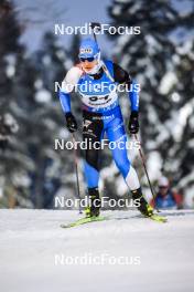 26.11.2023, Oestersund, Sweden, (SWE): Rene Zahkna (EST) - IBU World Cup Biathlon, individual men, Oestersund (SWE). www.nordicfocus.com. © Manzoni/NordicFocus. Every downloaded picture is fee-liable.
