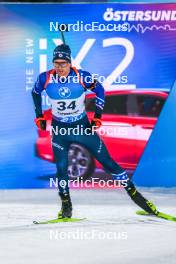 26.11.2023, Oestersund, Sweden, (SWE): Sean Doherty (USA) - IBU World Cup Biathlon, individual men, Oestersund (SWE). www.nordicfocus.com. © Authamayou/NordicFocus. Every downloaded picture is fee-liable.