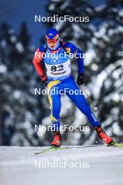 26.11.2023, Oestersund, Sweden, (SWE): Dmitrii Shamaev (ROU) - IBU World Cup Biathlon, individual men, Oestersund (SWE). www.nordicfocus.com. © Manzoni/NordicFocus. Every downloaded picture is fee-liable.