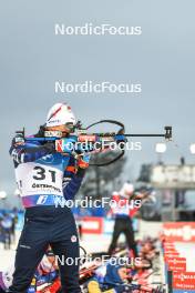 26.11.2023, Oestersund, Sweden, (SWE): Fabien Claude (FRA) - IBU World Cup Biathlon, individual men, Oestersund (SWE). www.nordicfocus.com. © Authamayou/NordicFocus. Every downloaded picture is fee-liable.