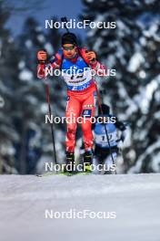 26.11.2023, Oestersund, Sweden, (SWE): Patrick Jakob (AUT) - IBU World Cup Biathlon, individual men, Oestersund (SWE). www.nordicfocus.com. © Manzoni/NordicFocus. Every downloaded picture is fee-liable.
