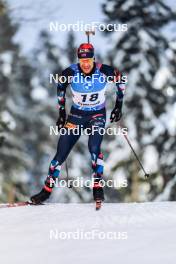 26.11.2023, Oestersund, Sweden, (SWE): Sturla Holm Laegreid (NOR) - IBU World Cup Biathlon, individual men, Oestersund (SWE). www.nordicfocus.com. © Manzoni/NordicFocus. Every downloaded picture is fee-liable.
