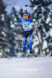 26.11.2023, Oestersund, Sweden, (SWE): Taras Lesiuk (UKR) - IBU World Cup Biathlon, individual men, Oestersund (SWE). www.nordicfocus.com. © Manzoni/NordicFocus. Every downloaded picture is fee-liable.