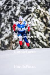 26.11.2023, Oestersund, Sweden, (SWE): Jakub Stvrtecky (CZE) - IBU World Cup Biathlon, individual men, Oestersund (SWE). www.nordicfocus.com. © Manzoni/NordicFocus. Every downloaded picture is fee-liable.