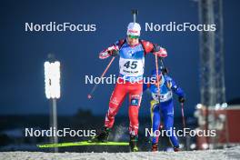 26.11.2023, Oestersund, Sweden, (SWE): Felix Leitner (AUT) - IBU World Cup Biathlon, individual men, Oestersund (SWE). www.nordicfocus.com. © Authamayou/NordicFocus. Every downloaded picture is fee-liable.