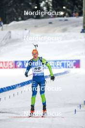 26.11.2023, Oestersund, Sweden, (SWE): Anton Vidmar (SLO) - IBU World Cup Biathlon, individual men, Oestersund (SWE). www.nordicfocus.com. © Authamayou/NordicFocus. Every downloaded picture is fee-liable.