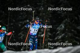26.11.2023, Oestersund, Sweden, (SWE): Quentin Fillon Maillet (FRA) - IBU World Cup Biathlon, individual men, Oestersund (SWE). www.nordicfocus.com. © Authamayou/NordicFocus. Every downloaded picture is fee-liable.