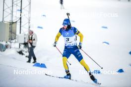 26.11.2023, Oestersund, Sweden, (SWE): Sebastian Samuelsson (SWE) - IBU World Cup Biathlon, individual men, Oestersund (SWE). www.nordicfocus.com. © Authamayou/NordicFocus. Every downloaded picture is fee-liable.