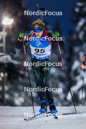 26.11.2023, Oestersund, Sweden, (SWE): Maksim Fomin (LTU) - IBU World Cup Biathlon, individual men, Oestersund (SWE). www.nordicfocus.com. © Manzoni/NordicFocus. Every downloaded picture is fee-liable.