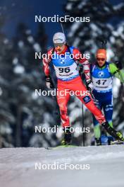 26.11.2023, Oestersund, Sweden, (SWE): Magnus Oberhauser (AUT) - IBU World Cup Biathlon, individual men, Oestersund (SWE). www.nordicfocus.com. © Manzoni/NordicFocus. Every downloaded picture is fee-liable.