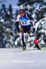 26.11.2023, Oestersund, Sweden, (SWE): Mikito Tachizaki (JPN) - IBU World Cup Biathlon, individual men, Oestersund (SWE). www.nordicfocus.com. © Manzoni/NordicFocus. Every downloaded picture is fee-liable.