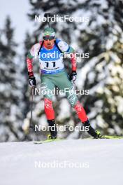 26.11.2023, Oestersund, Sweden, (SWE): Vladimir Iliev (BUL) - IBU World Cup Biathlon, individual men, Oestersund (SWE). www.nordicfocus.com. © Manzoni/NordicFocus. Every downloaded picture is fee-liable.
