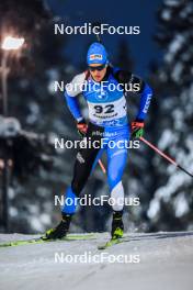 26.11.2023, Oestersund, Sweden, (SWE): Marten Aolaid (EST) - IBU World Cup Biathlon, individual men, Oestersund (SWE). www.nordicfocus.com. © Manzoni/NordicFocus. Every downloaded picture is fee-liable.