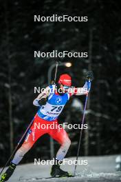 26.11.2023, Oestersund, Sweden, (SWE): Joscha Burkhalter (SUI) - IBU World Cup Biathlon, individual men, Oestersund (SWE). www.nordicfocus.com. © Authamayou/NordicFocus. Every downloaded picture is fee-liable.