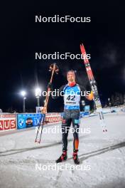 26.11.2023, Oestersund, Sweden, (SWE): Roman Rees (GER) - IBU World Cup Biathlon, individual men, Oestersund (SWE). www.nordicfocus.com. © Manzoni/NordicFocus. Every downloaded picture is fee-liable.