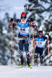 26.11.2023, Oestersund, Sweden, (SWE): Johannes Dale-Skjevdal (NOR) - IBU World Cup Biathlon, individual men, Oestersund (SWE). www.nordicfocus.com. © Manzoni/NordicFocus. Every downloaded picture is fee-liable.