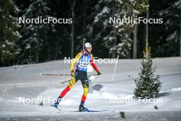 26.11.2023, Oestersund, Sweden, (SWE): Marek Mackels (BEL) - IBU World Cup Biathlon, individual men, Oestersund (SWE). www.nordicfocus.com. © Authamayou/NordicFocus. Every downloaded picture is fee-liable.