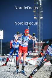 26.11.2023, Oestersund, Sweden, (SWE): Sebastian Stalder (SUI) - IBU World Cup Biathlon, individual men, Oestersund (SWE). www.nordicfocus.com. © Authamayou/NordicFocus. Every downloaded picture is fee-liable.