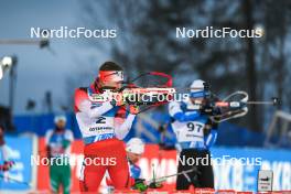 26.11.2023, Oestersund, Sweden, (SWE): Christian Gow (CAN) - IBU World Cup Biathlon, individual men, Oestersund (SWE). www.nordicfocus.com. © Authamayou/NordicFocus. Every downloaded picture is fee-liable.