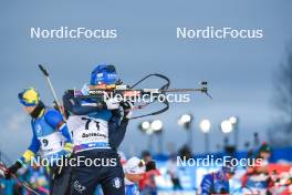 26.11.2023, Oestersund, Sweden, (SWE): Lukas Hofer (ITA) - IBU World Cup Biathlon, individual men, Oestersund (SWE). www.nordicfocus.com. © Authamayou/NordicFocus. Every downloaded picture is fee-liable.