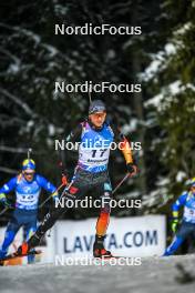 26.11.2023, Oestersund, Sweden, (SWE): Justus Strelow (GER) - IBU World Cup Biathlon, individual men, Oestersund (SWE). www.nordicfocus.com. © Authamayou/NordicFocus. Every downloaded picture is fee-liable.