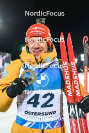 26.11.2023, Oestersund, Sweden, (SWE): Roman Rees (GER) - IBU World Cup Biathlon, individual men, Oestersund (SWE). www.nordicfocus.com. © Authamayou/NordicFocus. Every downloaded picture is fee-liable.