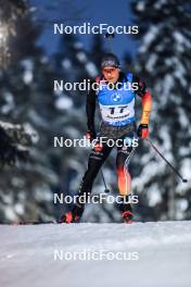26.11.2023, Oestersund, Sweden, (SWE): Justus Strelow (GER) - IBU World Cup Biathlon, individual men, Oestersund (SWE). www.nordicfocus.com. © Manzoni/NordicFocus. Every downloaded picture is fee-liable.