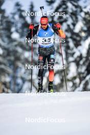 26.11.2023, Oestersund, Sweden, (SWE): Philipp Nawrath (GER) - IBU World Cup Biathlon, individual men, Oestersund (SWE). www.nordicfocus.com. © Manzoni/NordicFocus. Every downloaded picture is fee-liable.